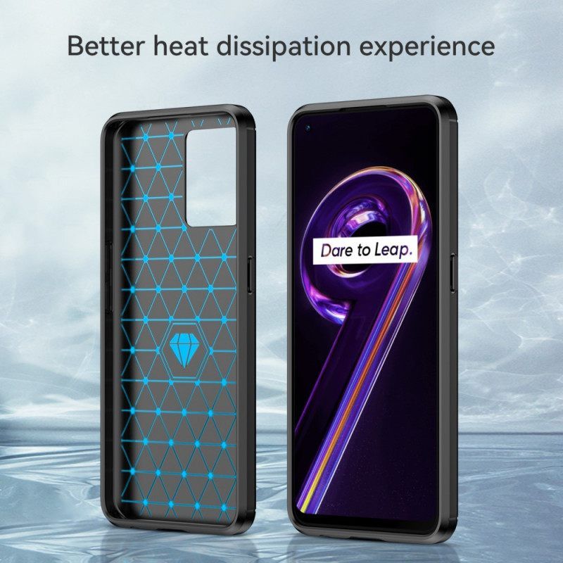 Θήκη Realme 9 Pro Plus Βουρτσισμένο Ανθρακόνημα